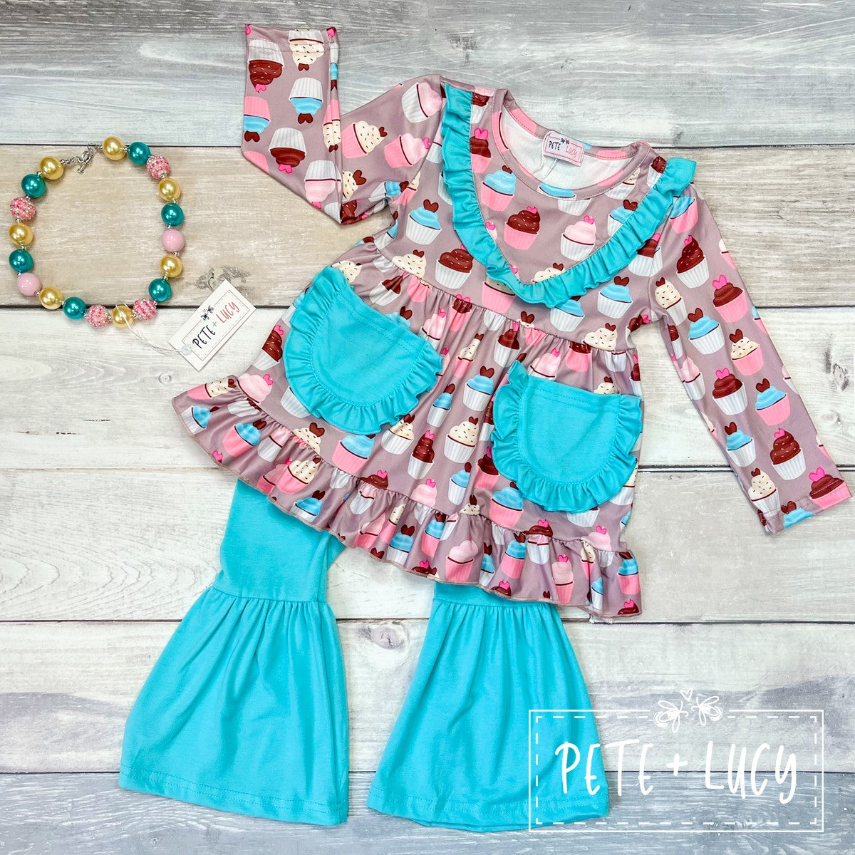 Sweet Cupcakes Pant Set