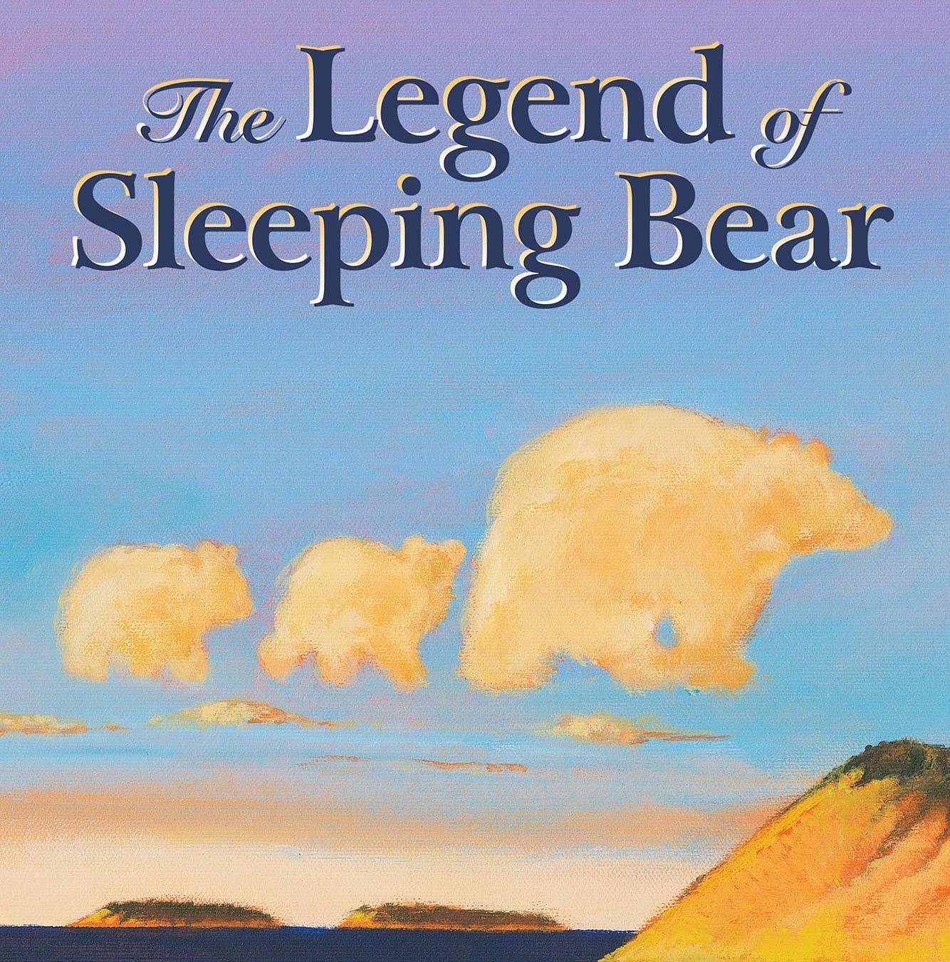 This is a children's book called the Legend of Sleeping Bear. 