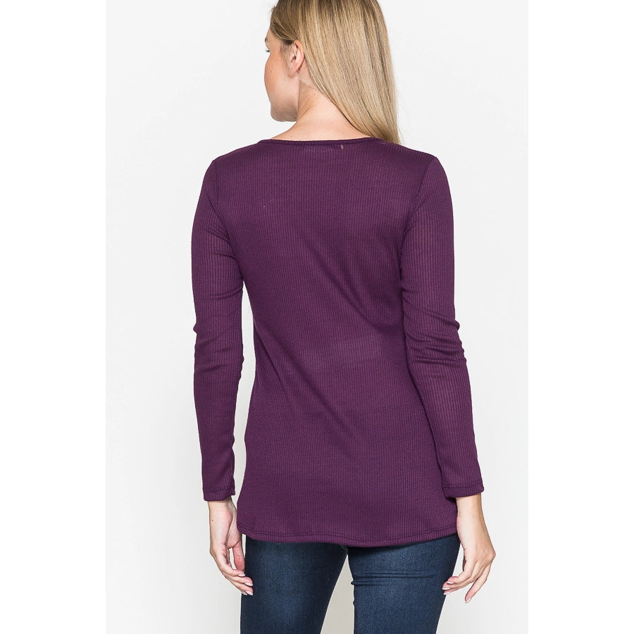 Maternity Twisted Front Top