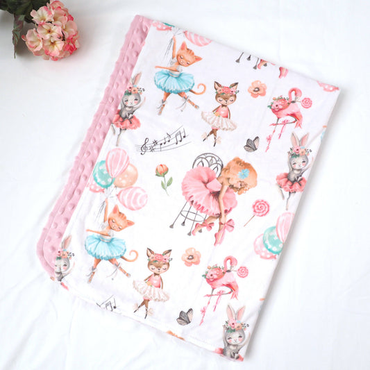 Minky Blanket Ballerinas