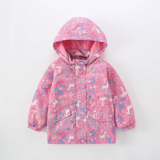 Floral Windbreaker