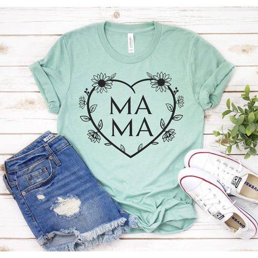Mama Heart T-Shirt