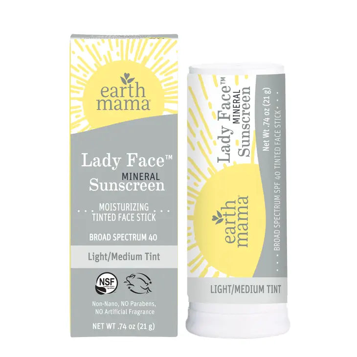 Lady Face Mineral Sunscreen Face Stick SPF 40